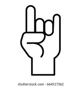 White Cartoon Hand