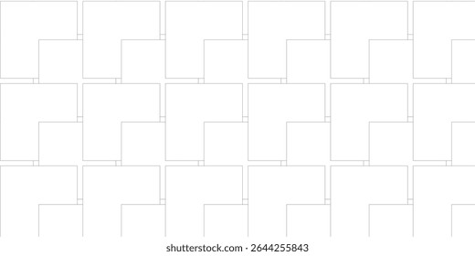 Weißer Zement und Gips quadratische Wand Textur Hintergrund. moderner Innenhintergrund mit Linien. Abstrakte minimale geometrische weißes Licht Hintergrund Design. Transparentes Material in