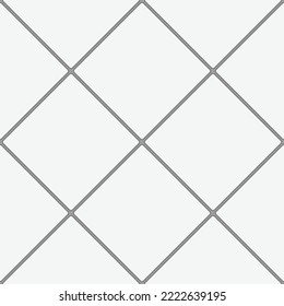 White ceramic tiles texture. Light rustic ceramic tiles. Seamless pattern, realistic style. Vector background.