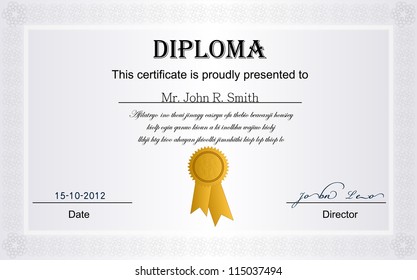 White Certificate.