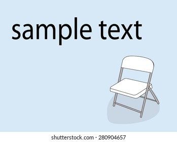 white chair