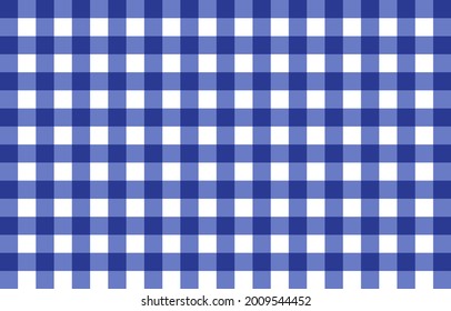 ฺBlue and white checkerboard background, black and white fabric pattern