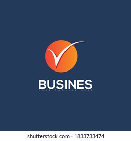 white checklist at orange circle logo
