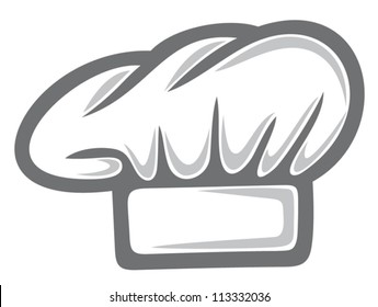 white chef hat