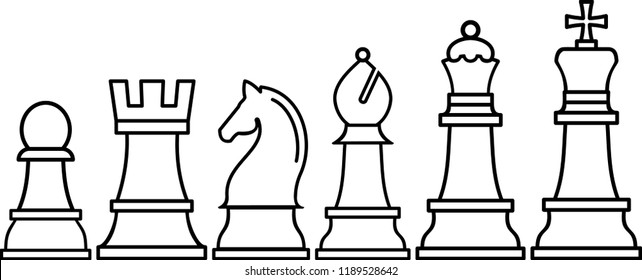 white chess icon