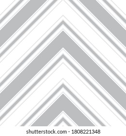 Color blanco Chevron diagonal rayado fondo de patrón sin soldadura adecuado para textiles de moda, gráficos