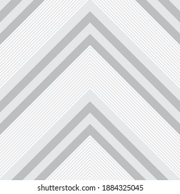 White Chevron diagonal striped seamless pattern background suitable for fashion textiles, graphics