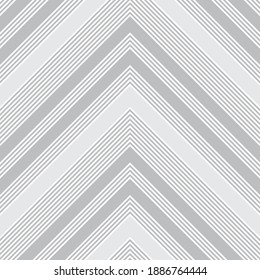 Color blanco Chevron diagonal rayado fondo de patrón sin soldadura adecuado para textiles de moda, gráficos