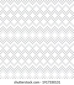 White Christmas fair isle pattern background for fashion textiles, knitwear and graphics