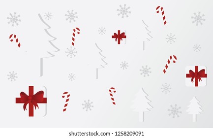 White christmas and gifts