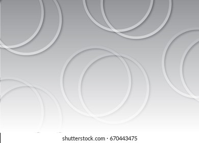 white circle abstract background. vector illustration