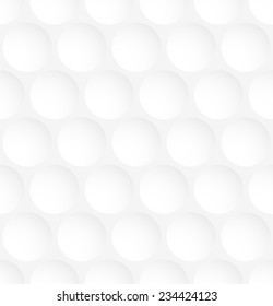 White circle abstract seamless pattern background. Vector illustration