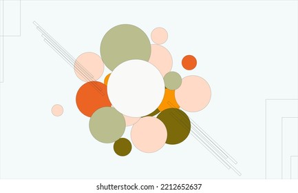White circle background Royalty Free Stock Vector