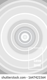 fondo formal geométrico de círculo blanco 