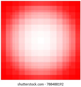 white circle on a red background. abstraction
