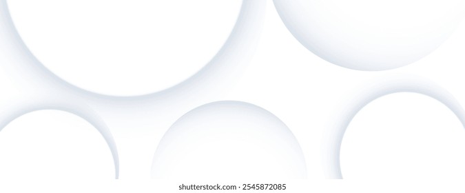 Círculos blancos de fondo abstracto para el Anuncio, presentación, cartel, Sitio web, cubierta.