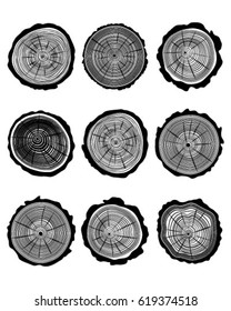White circles on a gray  background, seamless vector pattern