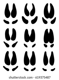 White circles on a gray  background, seamless vector pattern
