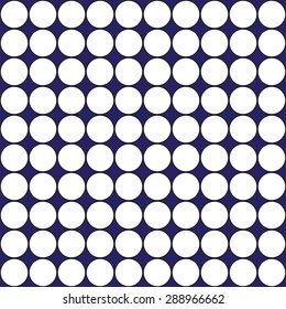 White circles on purple background abstract geometric