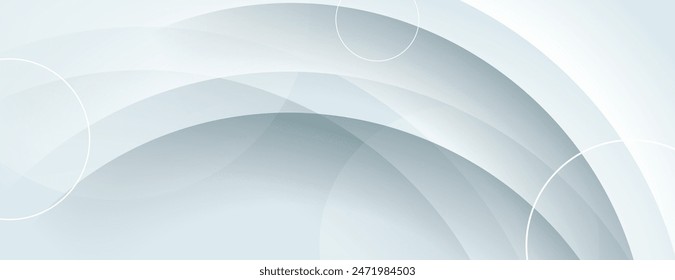 white circular background for wallpaper, banner, poster, presentation, cover, etc.