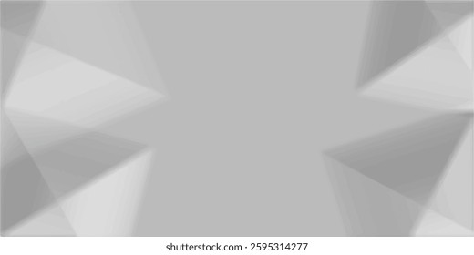 White clean crumpled paper background. Horizontal crumpled empty paper template for posters and banners. Vector illustration
