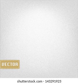 White clean fabric texture,vector EPS10