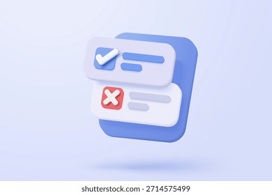 Weiße Zwischenablage Task-Management zu tun Checkliste, effiziente Arbeit an Projektplan, schnelle Fortschritte, Level-up-Konzept, Zuweisung und Prüfung, Produktivitätslösung Symbol. 3D-Vektorgrafik auf rosafarbenem Hintergrund.