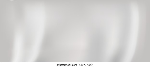 white cloth background abstract with soft waves