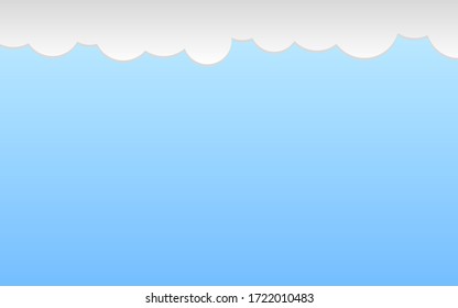 white clouds in the sky