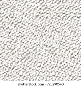 White coarse fabric background. Abstract vector.