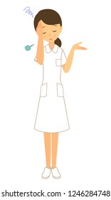 white coat nurse will guide