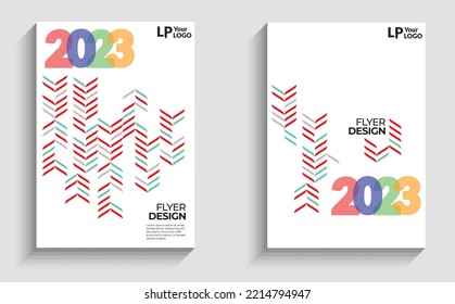 white color base design. Annual report brochure flyer design, Leaflet presentation, book cover templates.
