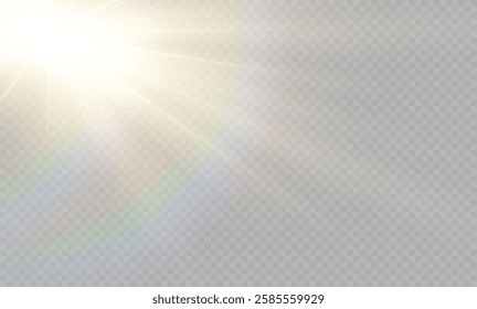 White color bright Sunlight light