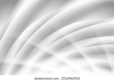 white color flat abstract and wavy style vector background design template