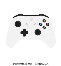 White color game controller,gamepad, joystick