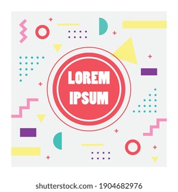 white color geometric minimal background vector illustration design