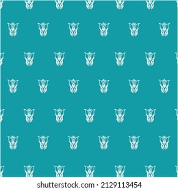 white color modern decorative patterns on green background, vector