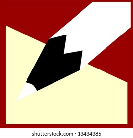 white color pencil	