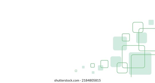 White color professional vector background with green rectangles for poster designs in fully editable eps format