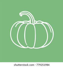 white color pumpkin