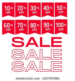 White color text and black shadow on red burst background design. Discount special offer promo advertising concept vector illustration.  Black Friday.