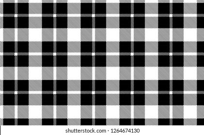 White color themed plaid SCOTTISH TARTAN Checkered Fabric Pattern background.