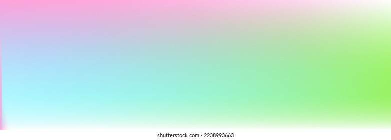 White Colorful Bright Vivid Sunrise Gradient Design Pic. Light Water Pastel Multicolor Clean Soft Horizontal Gradient Mesh Background. Blurred Color Spotlight Sky Vibrant Sunset Sky Wallpaper.