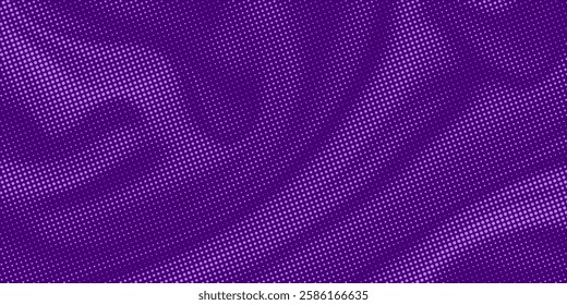 white colour polka dots pattern over medium slate blue purple useful as a background
