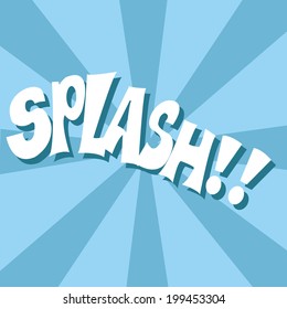 a white comic expression in a colored background