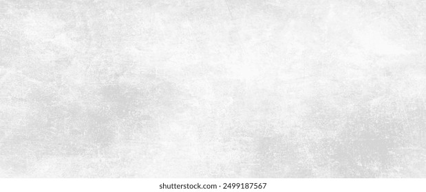 White concrete vector texture. Relief stone marble background. Horizontal light gray grunge texture background. Embossed surface wallpaper.