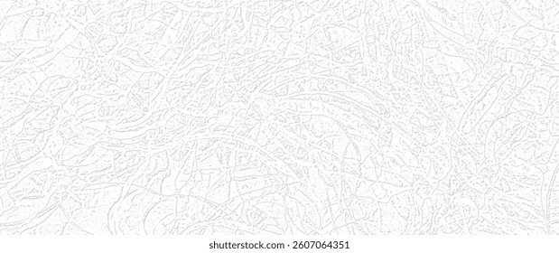 White concrete vector texture. Relief stone marble background. Horizontal light gray grunge texture background. Embossed surface wallpaper.