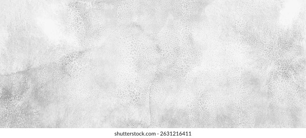 White concrete vector texture. Relief stone background with leopard pattern. Horizontal light gray grunge texture background. Embossed skin surface wallpaper. Safari dirty vintage illustration.