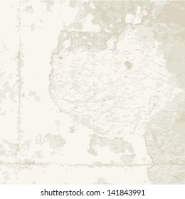 White concrete wall closeup. Vector illustration.