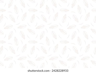 White corn pattern background. Fresh white corn isolated on white background.